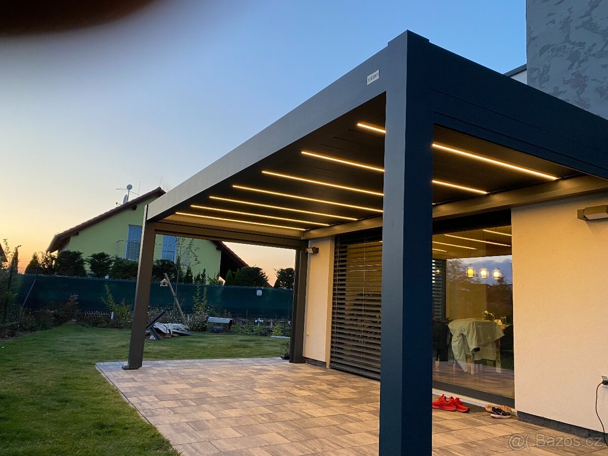 Luxusní bioklimatické hliníkové pergoly - 2