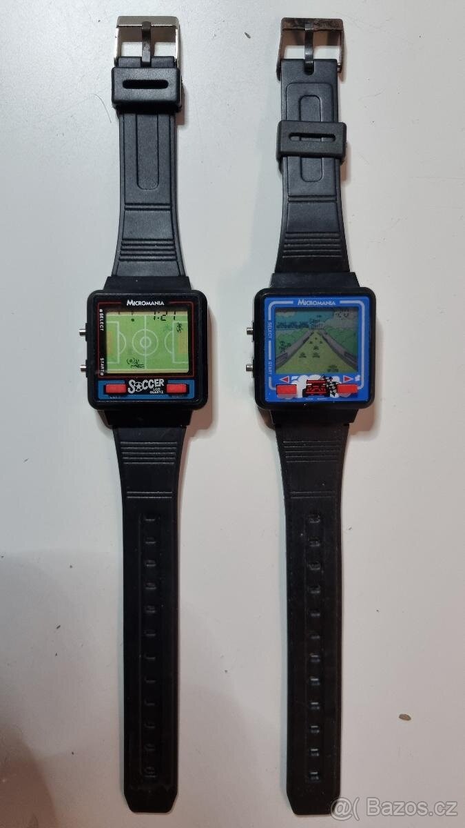 Herní digitální hodinky z 80. let - 2