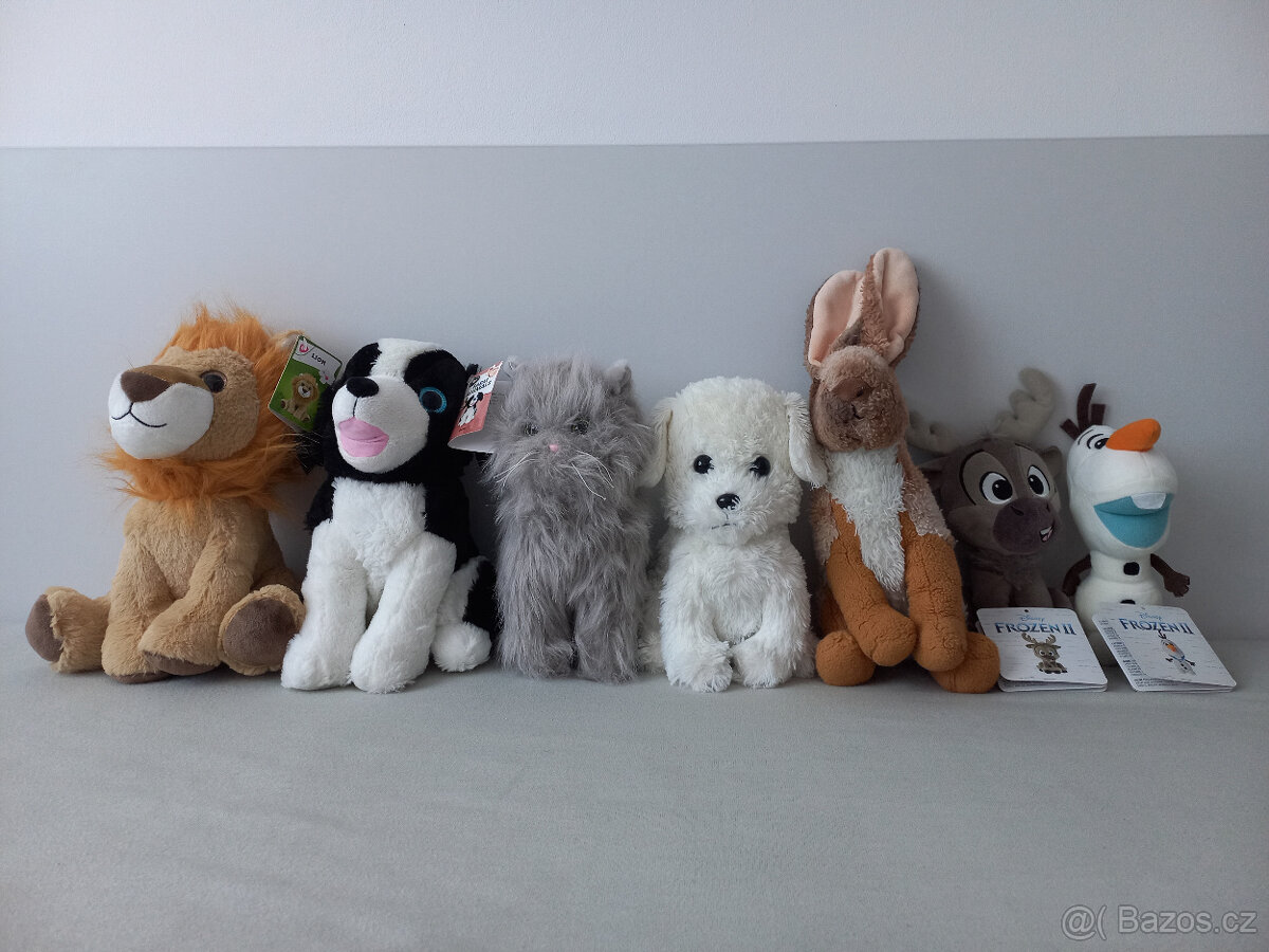 Prodám plyšáky - NOVÉ i zánovní. - 2