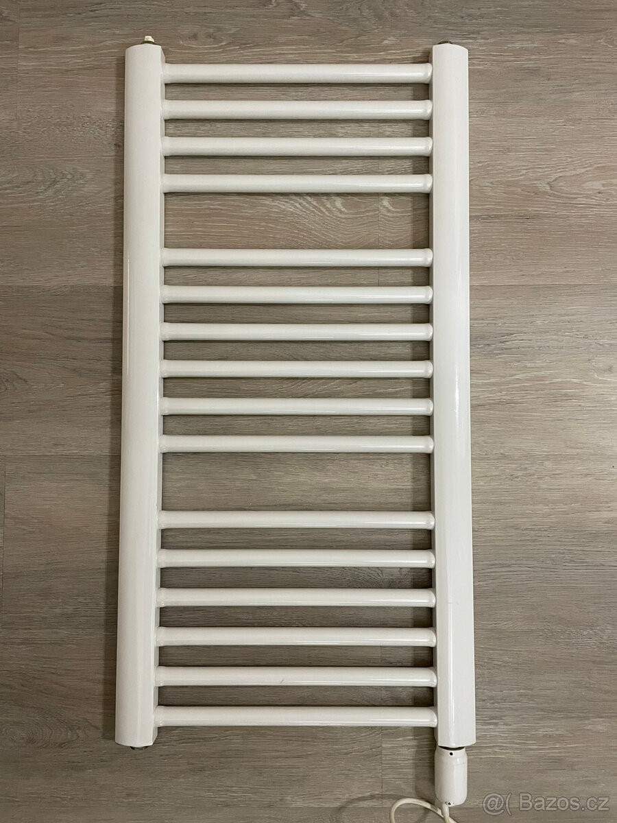 Elektrický topný žebřík vč. topidla - TOP STAV - 2