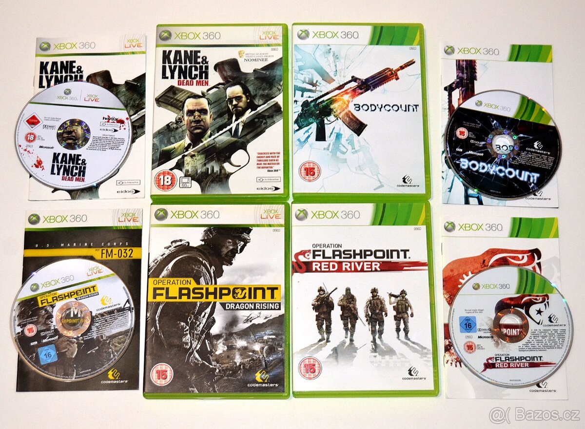 Hry pre Xbox 360 FIFA, Splinter Cell, James Bond... - 2
