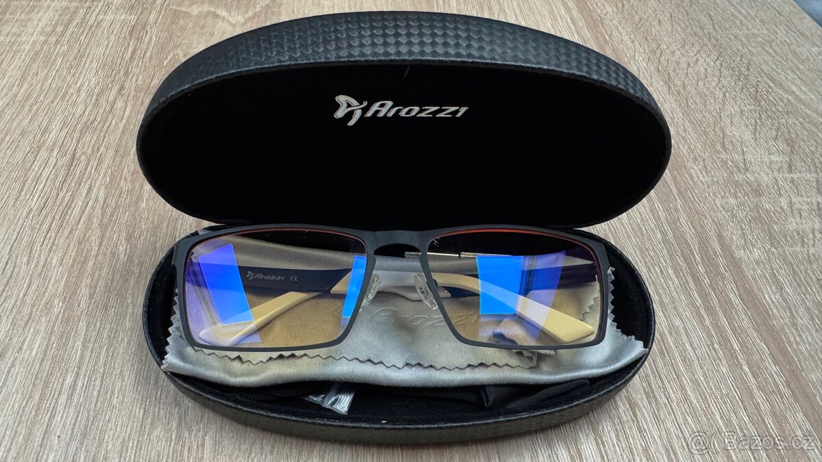 AROZZI herní brýle VISIONE VX-800 Black/jantarová skla - 2