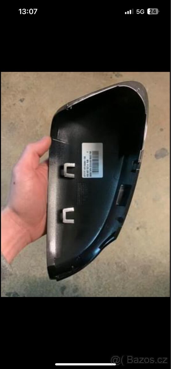 Kryty zrcátek Fabie 3, rapid - 2