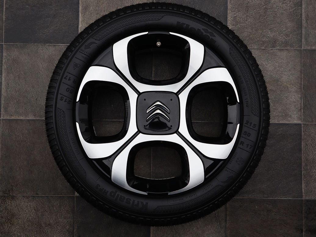 17" Alu kola 4x108 CITROEN C3 AIRCROSS NOVÉ ZIMNÍ - 2