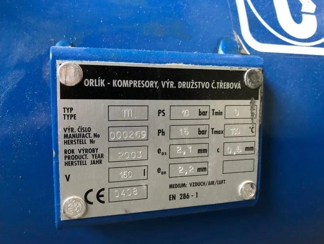 KOMPRESOR ORLÍK PKS 17 | 3 kW _ 150l - ZÁRUKA - 2
