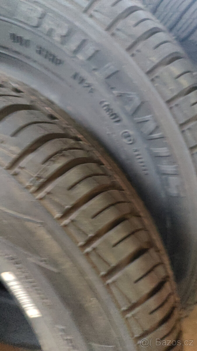 Prodám 2x pneu 135/80/13 barum Brillantis - 2