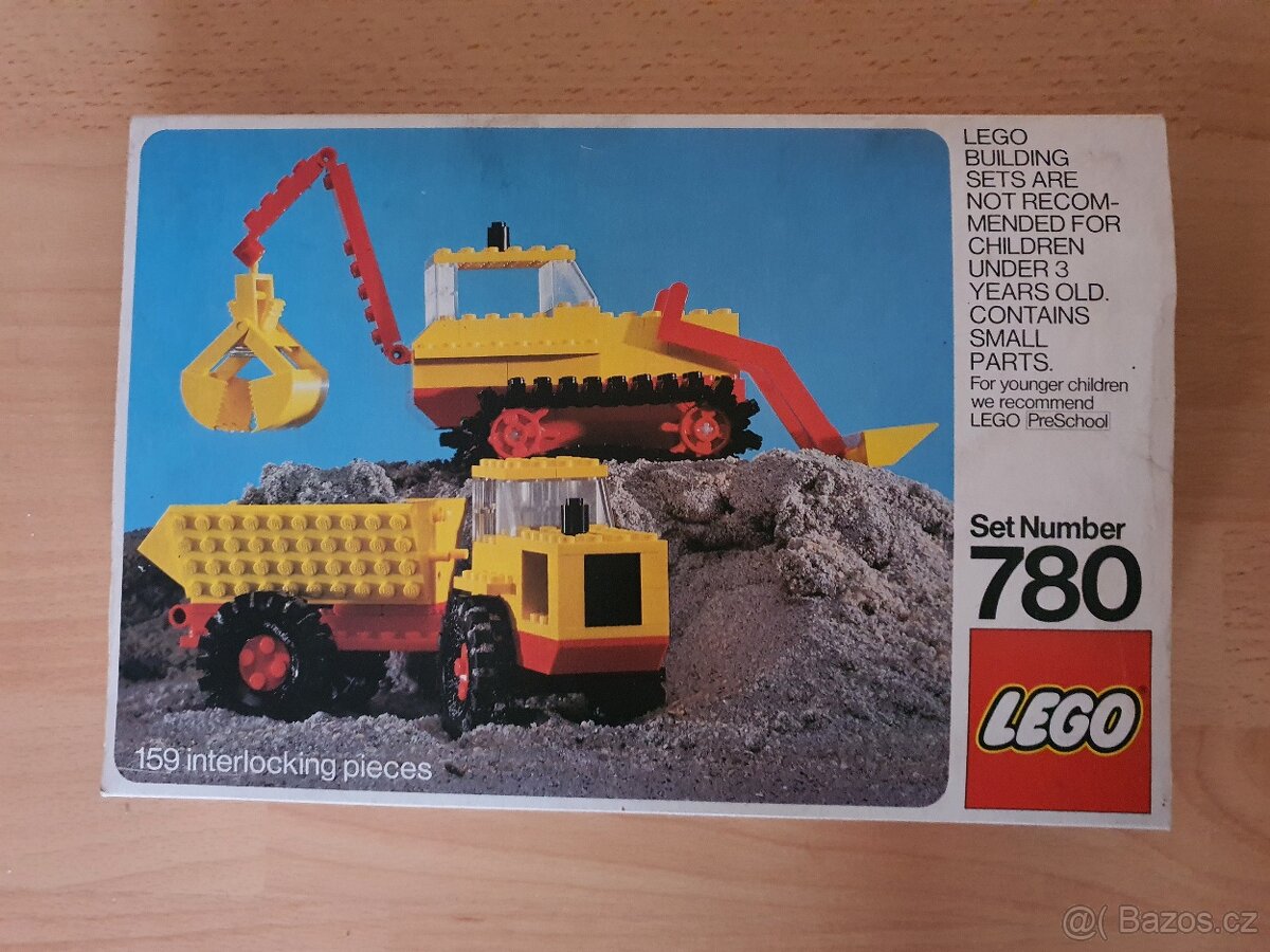 Lego 780 Road Construction rok 1976 - 2