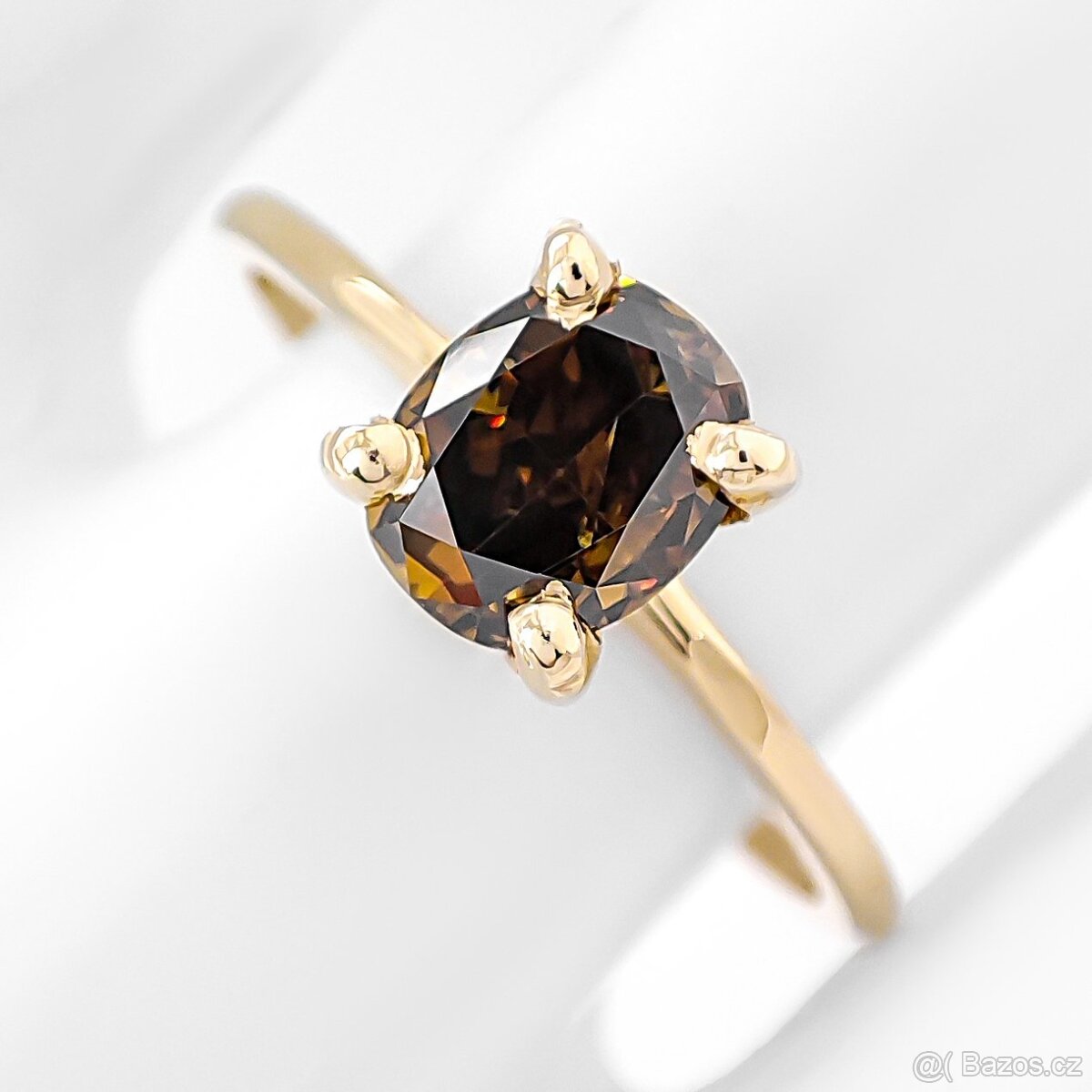 Exkluzivní dámský prsten s 1,3ct diamantem - 2