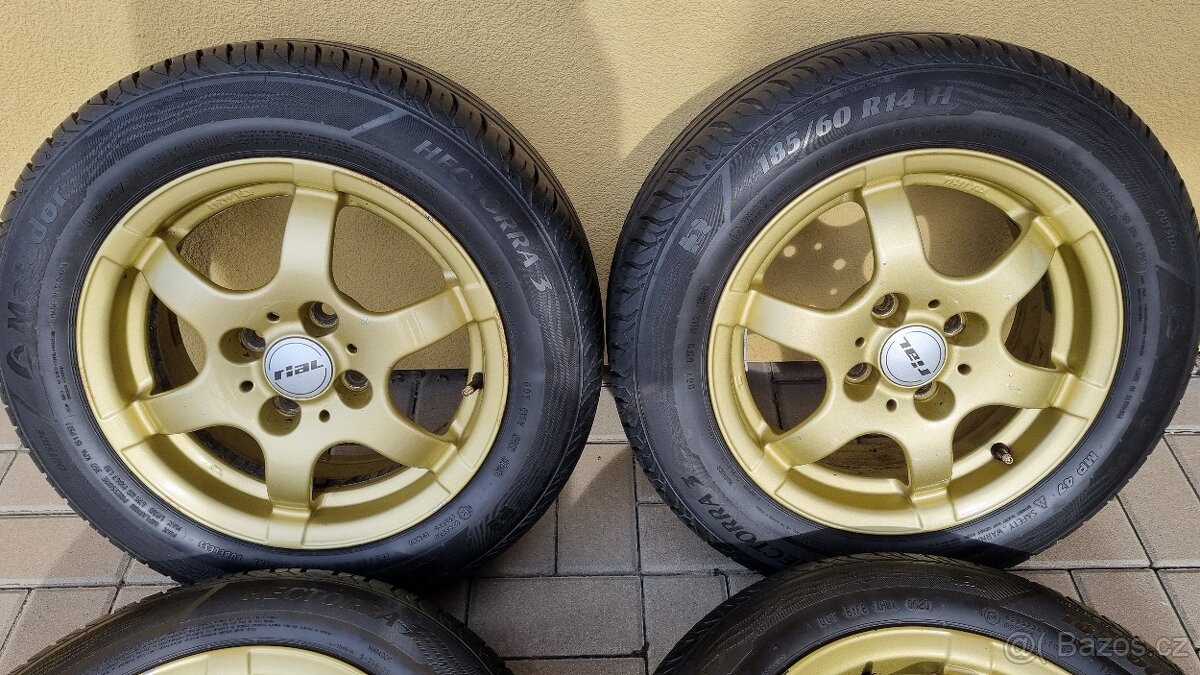 Kola Rial zlaté 4x98 14" - 2