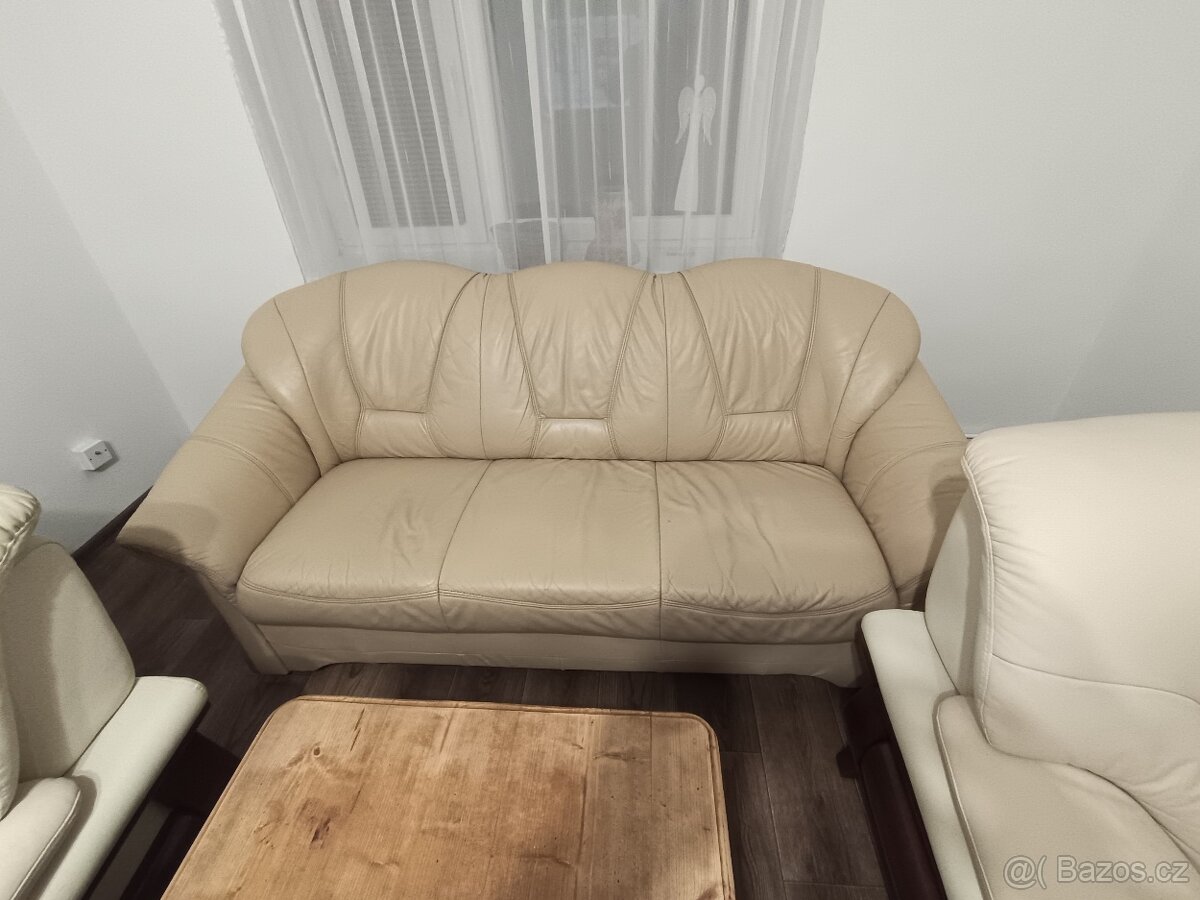 Kožená sedačka 1 +1+3 - 2