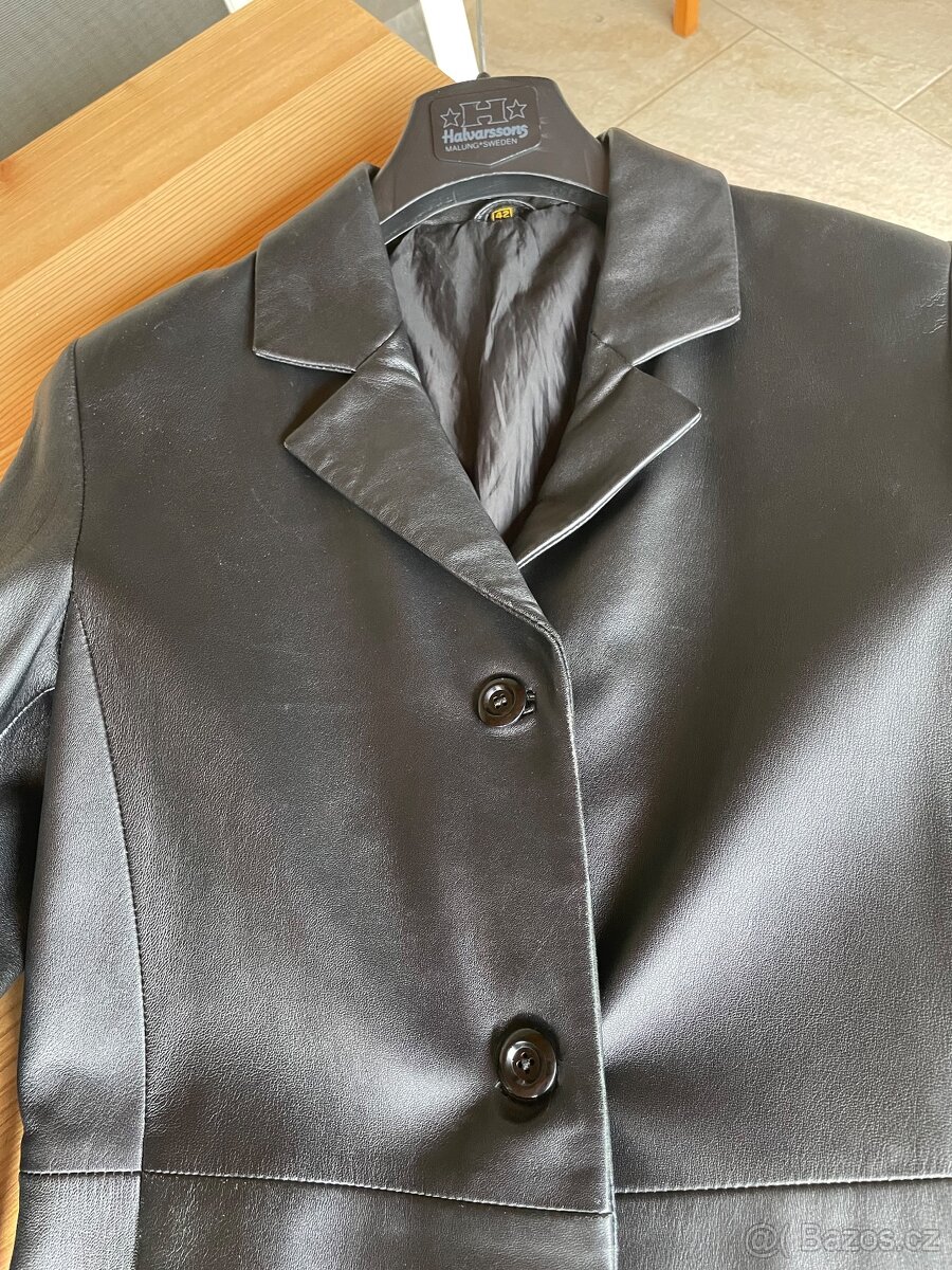 Dámský kožený kabát - 2