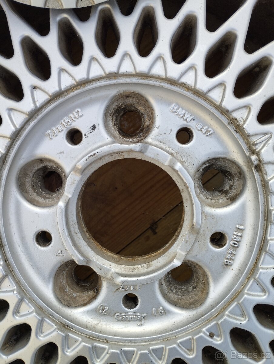 Sada Alu kol BMW Lemmerz 7J x 15 H2 NOVA CENA - 2