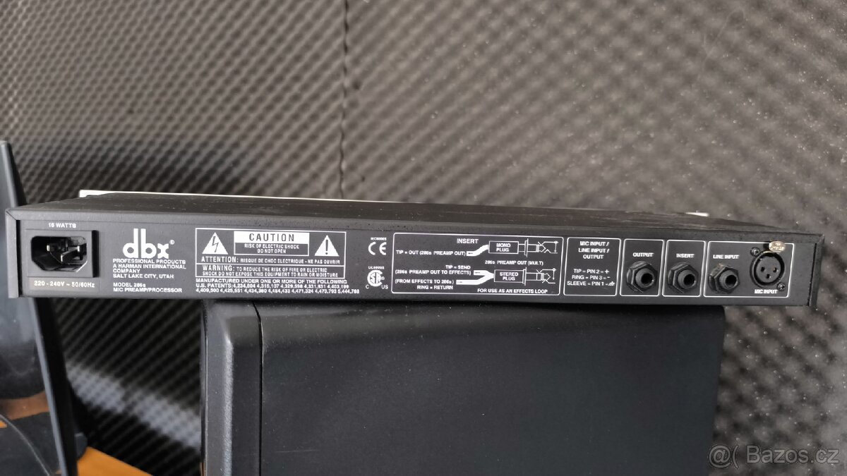 Prodám mikrofonní preamp DBX 286S - 2