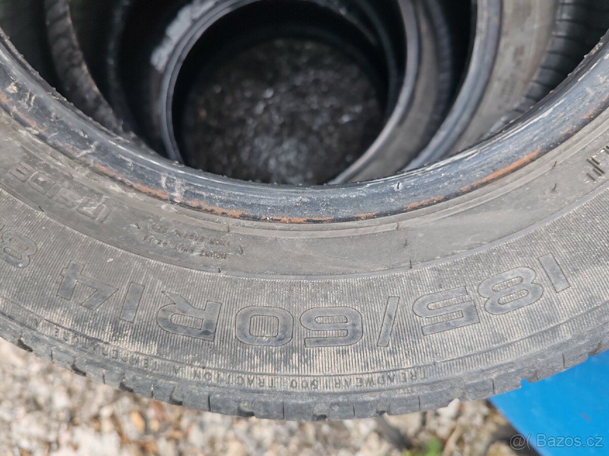 Prodám letní pneu 185/60R14 - 2