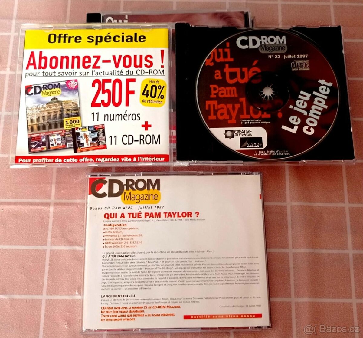 4x CD ROM" Kdo zabil Pam Taylor? ( 1997 - 2