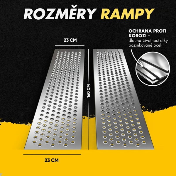 1 x sada 2 nájezdových ramp - 2