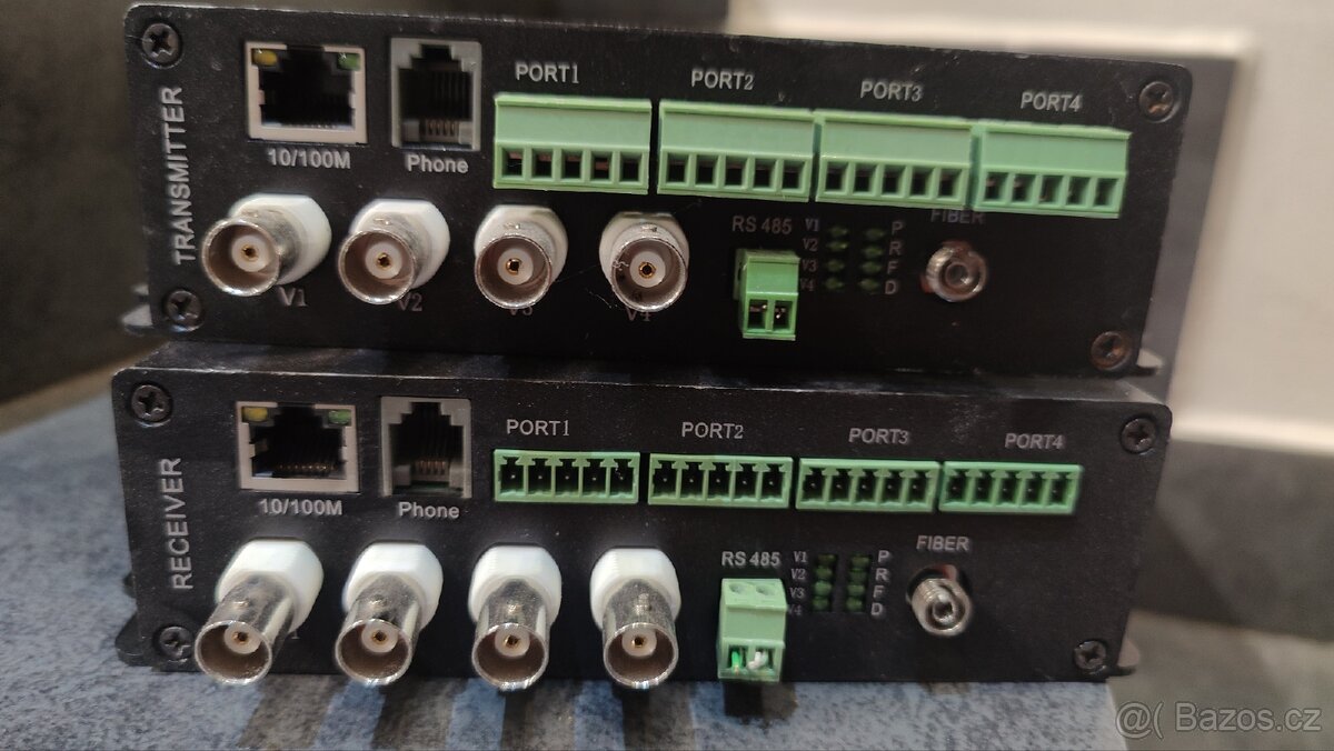 Prodám převodník analog AHD, HDTVI do optiky - 2