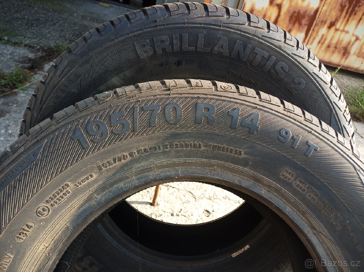Pneu 195/70 r 14 barum - 2
