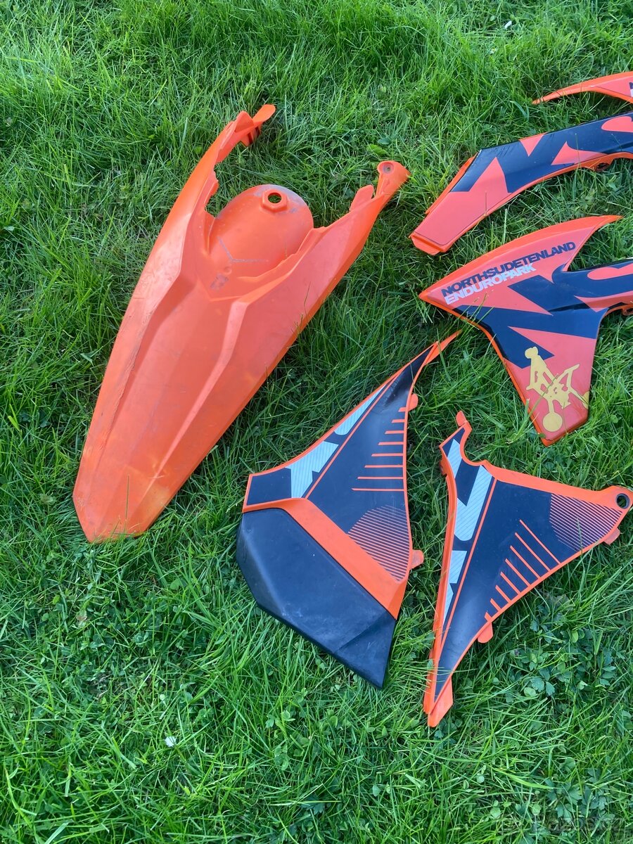 Plasty ktm sx exc 2012-2016