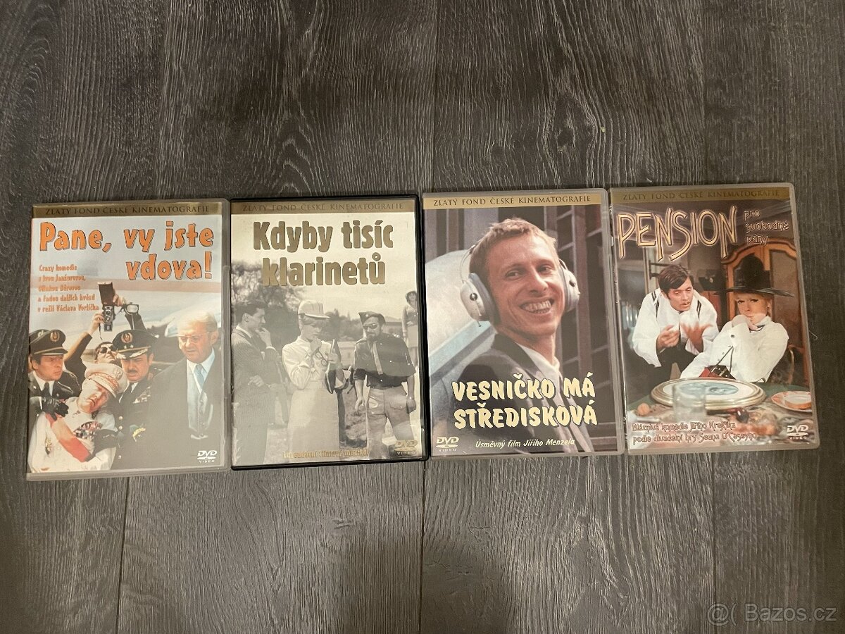 DVD filmy 10 ks/edice ZLATÝ FOND Č.KINEMATOGRAFIE - 2