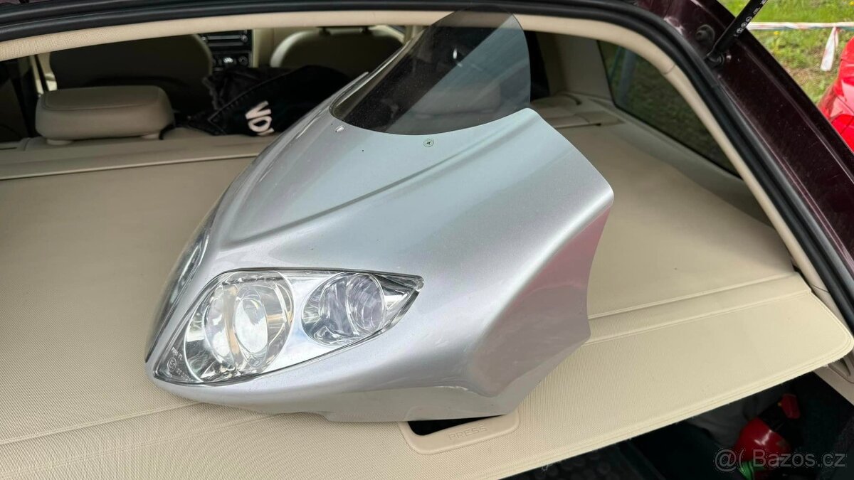 STŘÍŠKA Boom Mustang červená a stříbrná 2 ks - 2