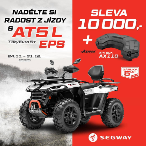 Segway AT5 L EPS T3b, AKCE PROSINEC - 2