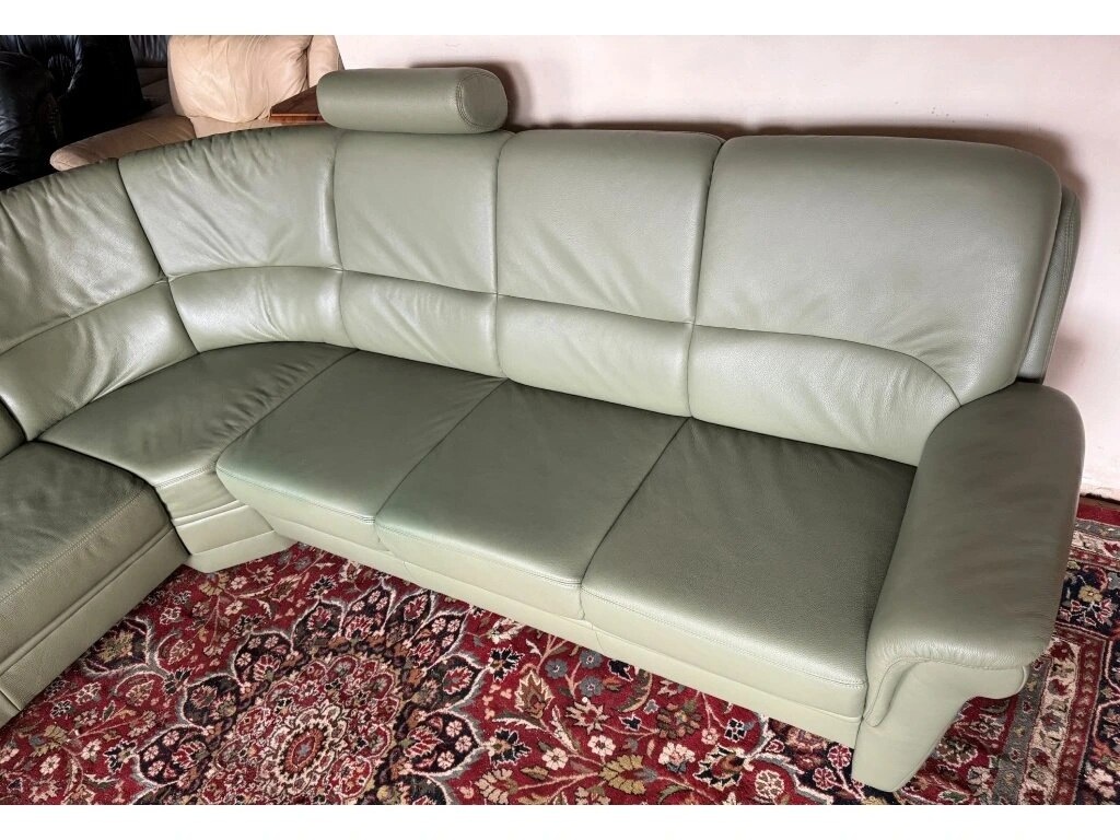 Luxusní rohová kožená sedací souprava, 3009 - 2