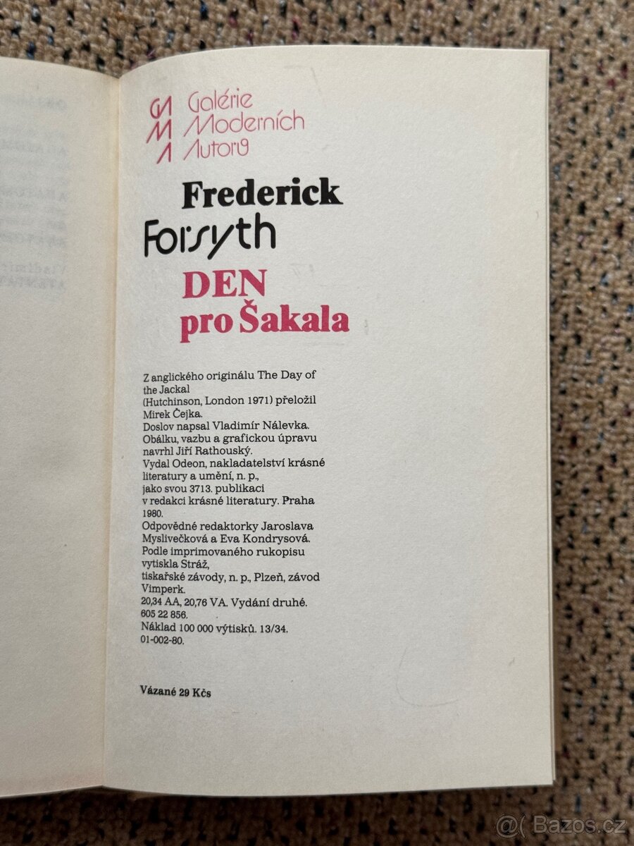Den pro Šakala (Frederick Forsyth) - 2