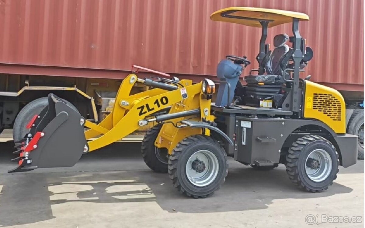 Kolový nakladač ZL10 - 2
