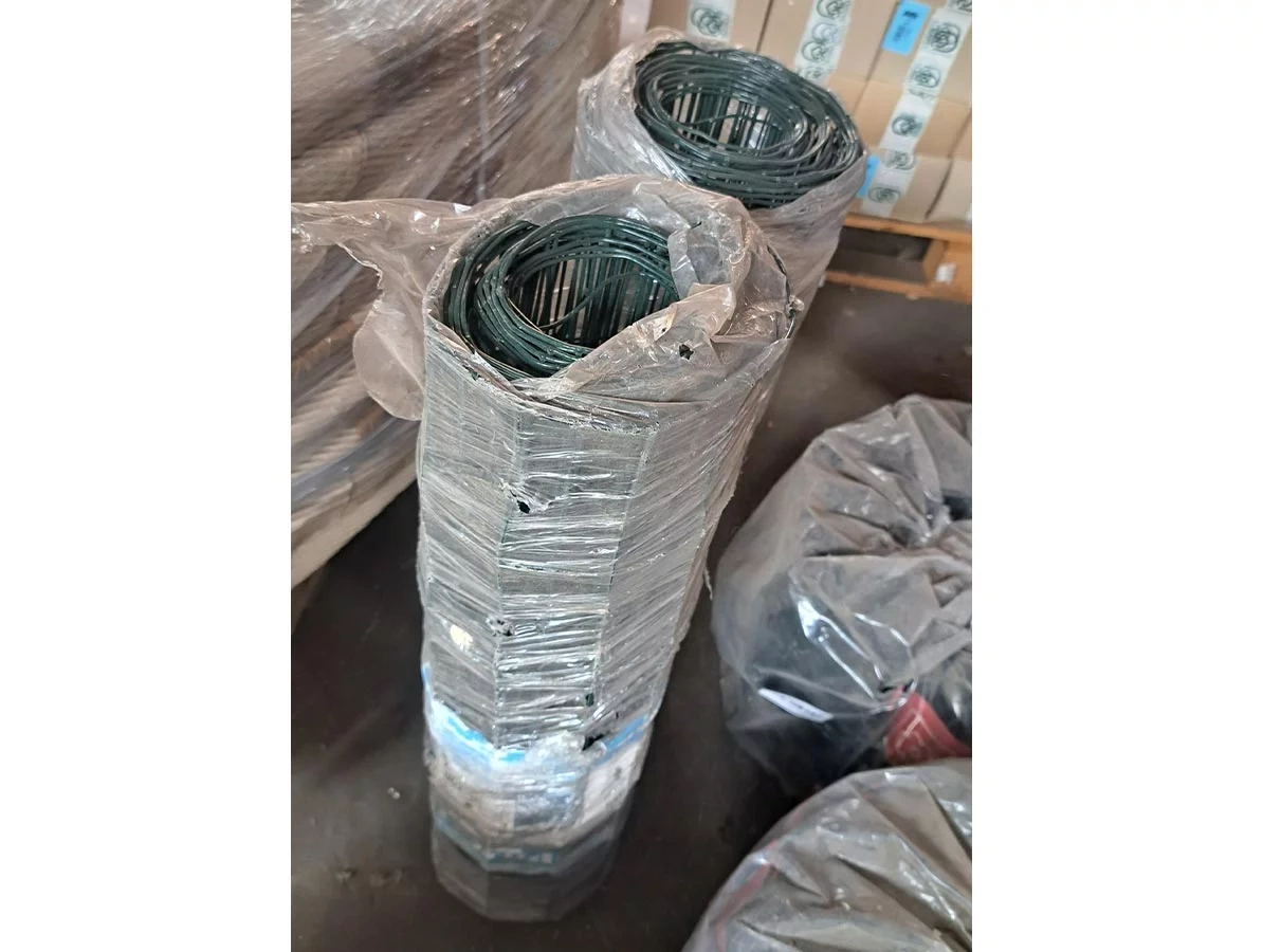 Zahradní síť (Zn + PVC) - 0,6 x 10 m - nepoužitá - 2