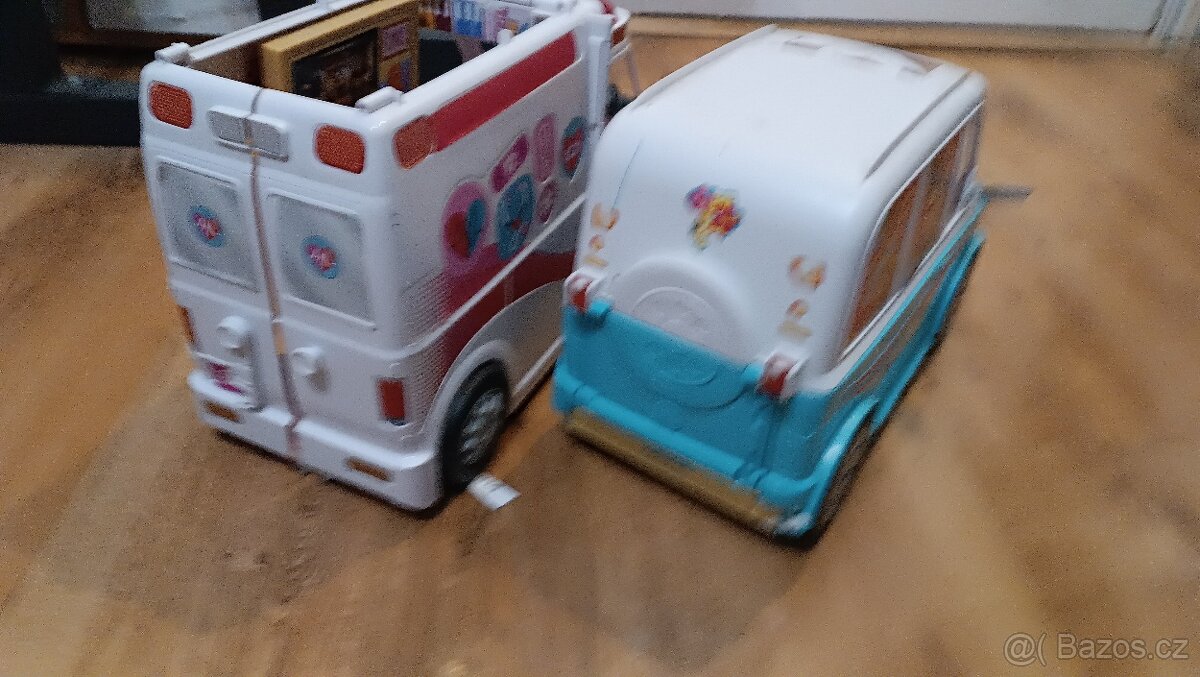 Auto barbie sanitka - 2