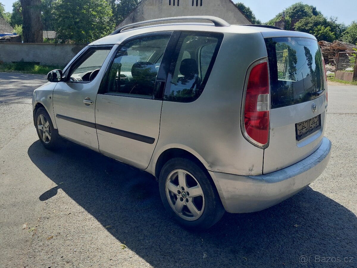 Škoda Roomster 1.4 16V 63.KW r.v. 2007 BXW - pouze díly - 2