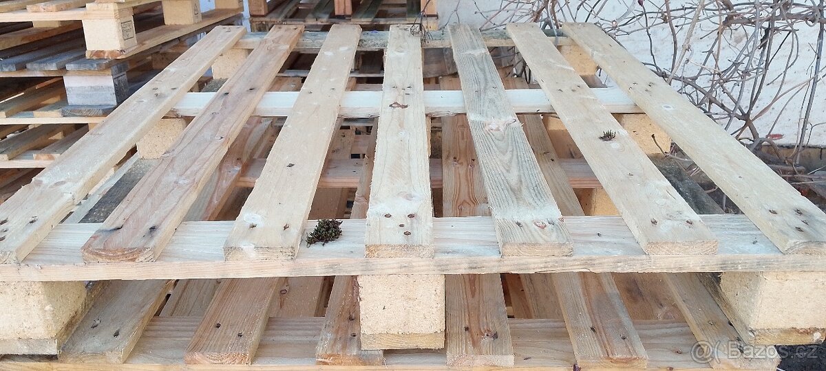 Dřevěné palety 100x120 - 2