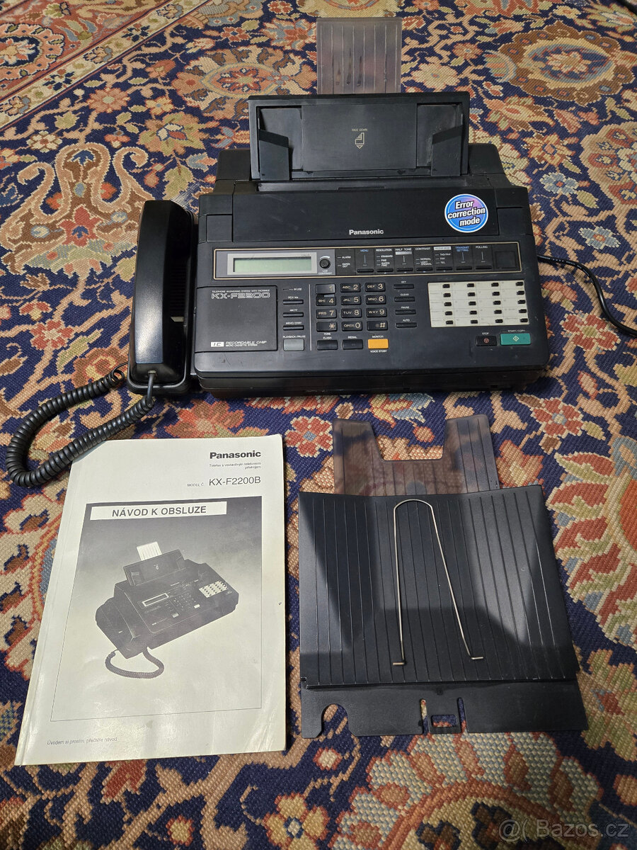 Telefax Panasonic KX-F2200 včetně návodu - 2