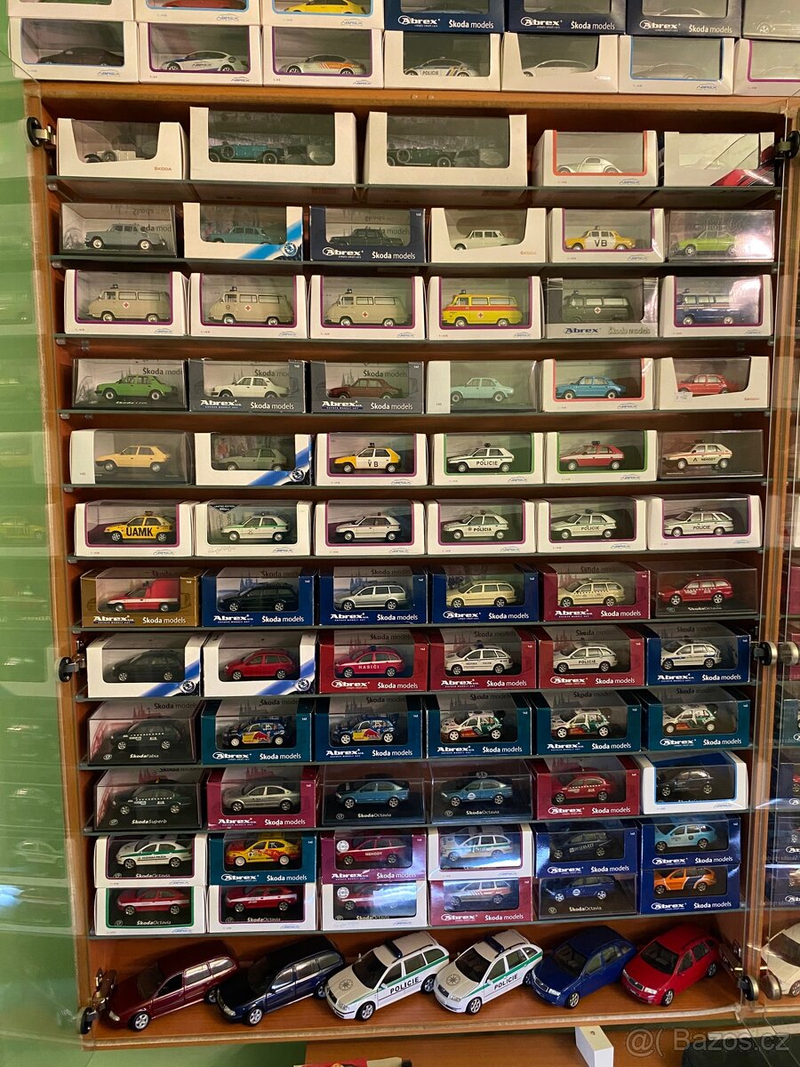 Sbírka modelů Abrex 1:43 - 2