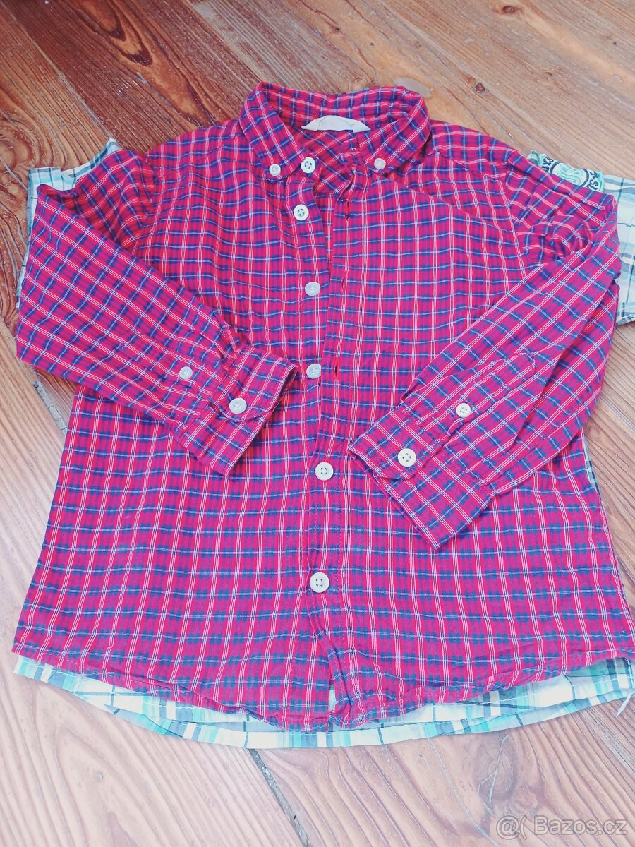 2x košile 110 - 2