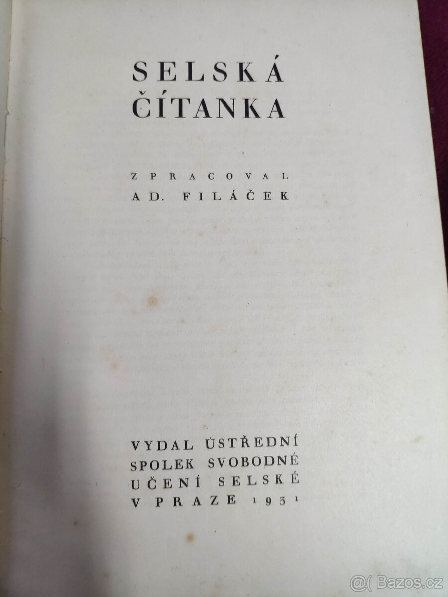 Selská čítanka - 2