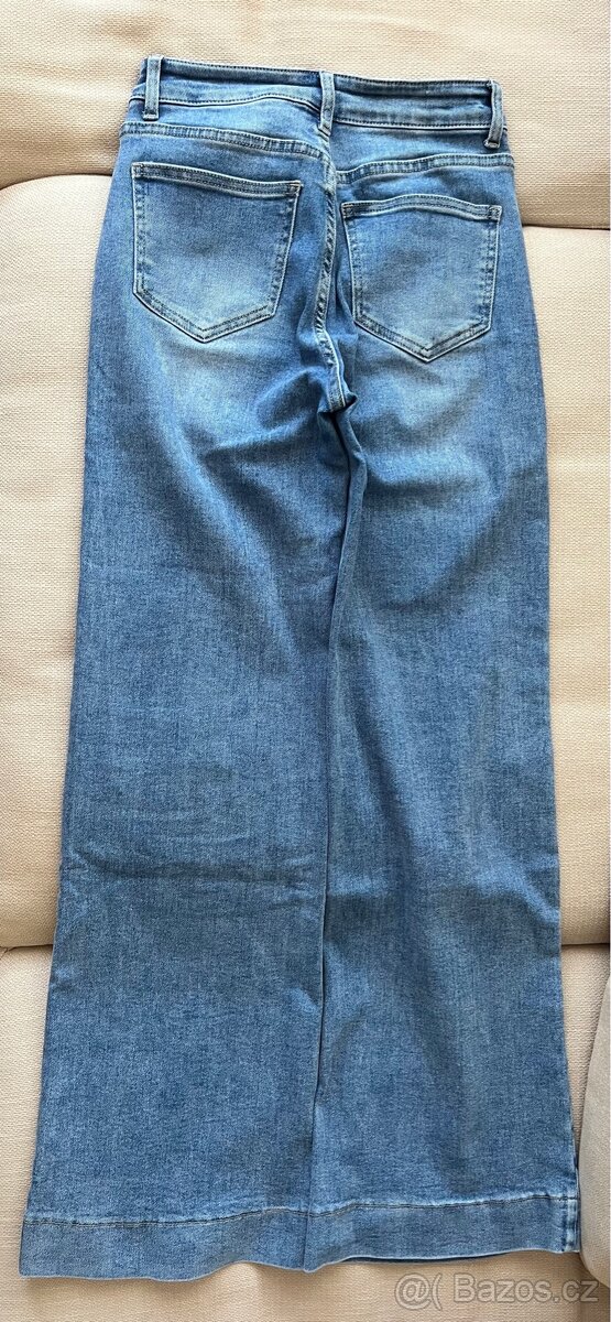 Dámské široké džíny. - 2