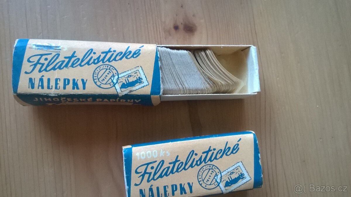 Retro filatelistické nálepky - 2