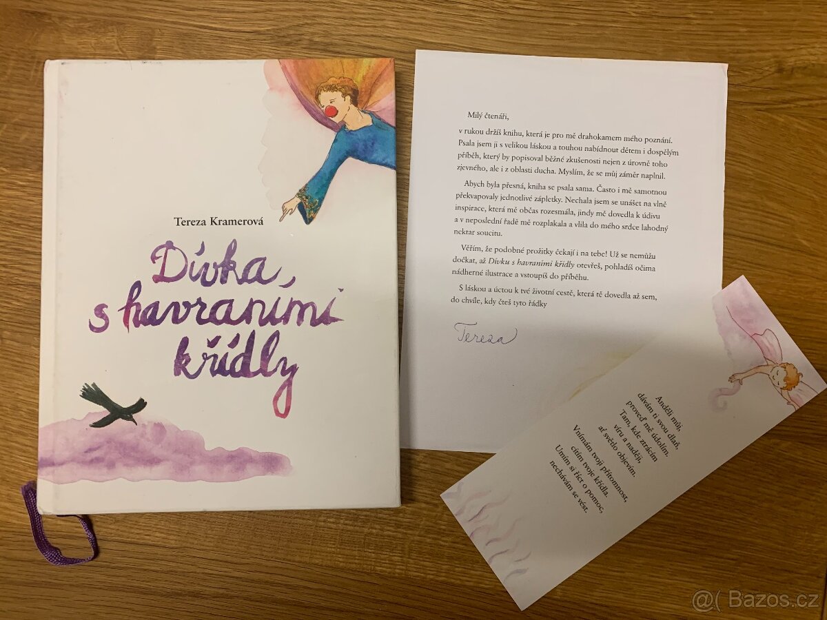 Dívka s havraními křídly, autor: T. Kramerová - 2