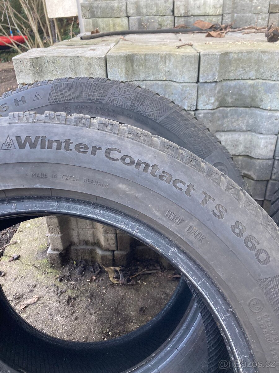 205/55/16 Continental WinterContact - 2