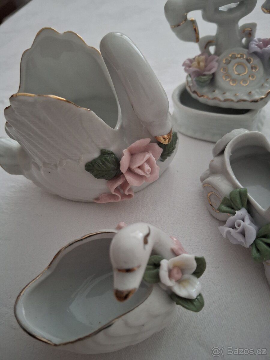 Keramické vázičky, misky, sošky - 2