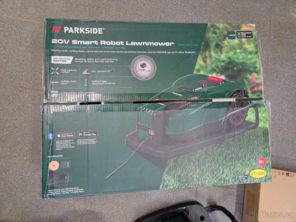 Robotická sekačka Parkside 20V Smart - 2