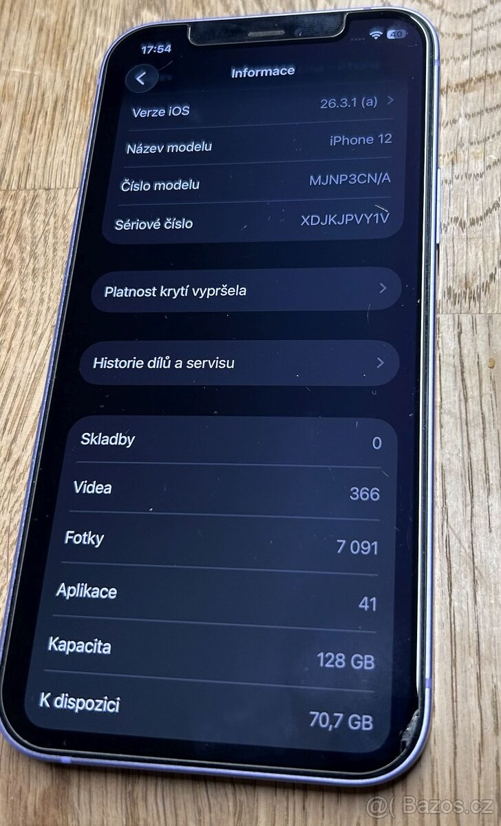 iPhone 12, 128Gb fialový - 2