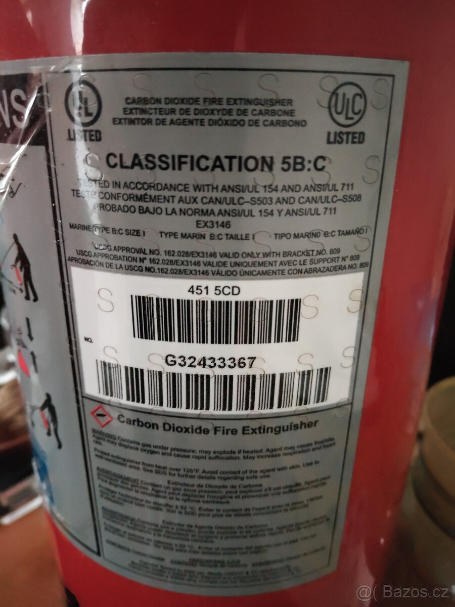 Hasící přístroj hasičák us - 2