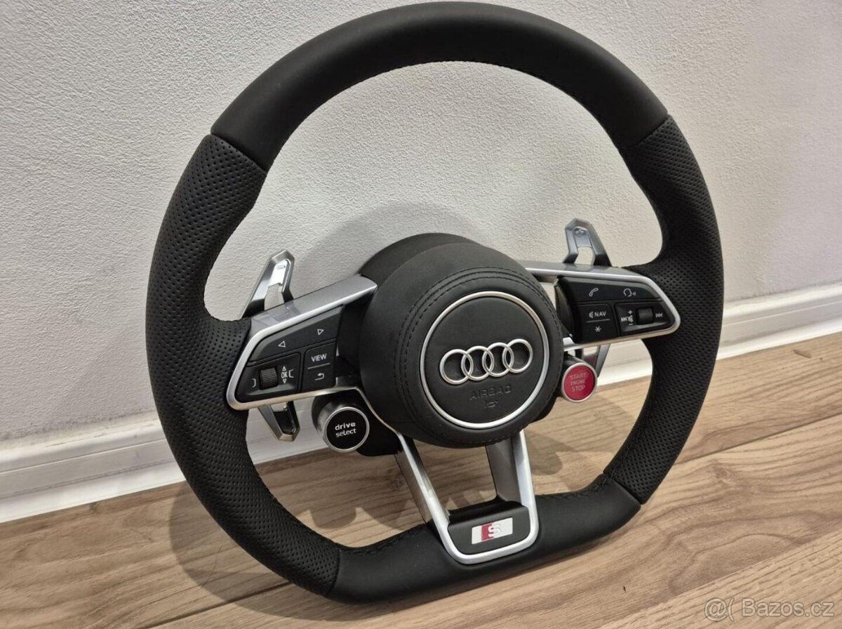 AUDI VOLANT SPORTOVY + START STOP a DRIVE SELECT - 2