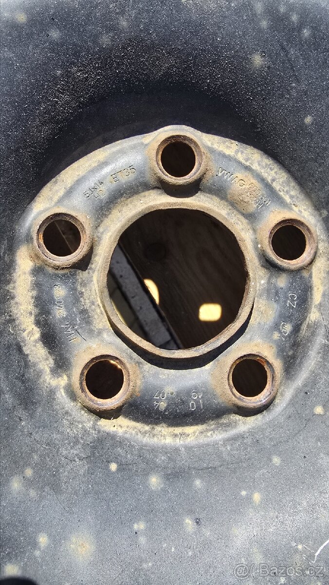 Plechové disky 14" - 2