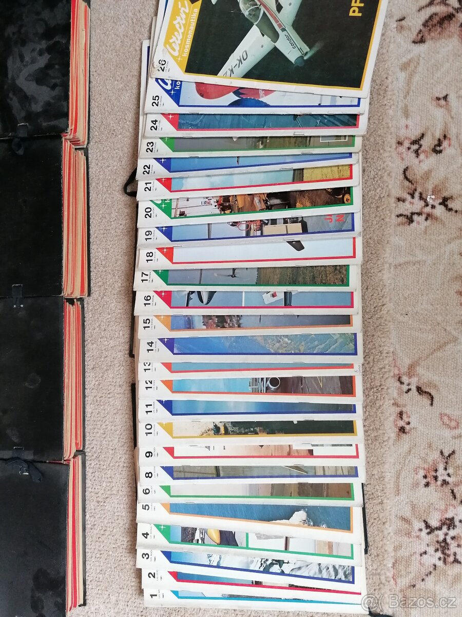 Sbírky LETECTVÍ od roku 1973 - 1981 - 2