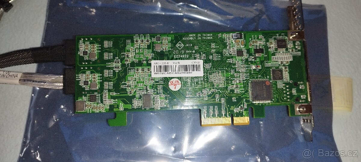 Areca ARC-1203-8i – 8portový HW RAID řadič PCIe - 2