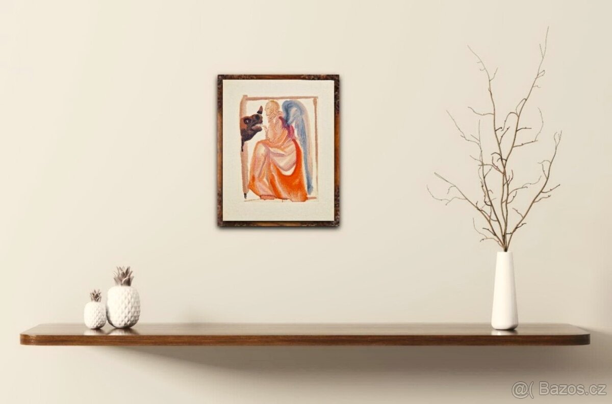 SALVADOR DALI - Sky 7 Mercury (Dante - Božská komédia) - 2